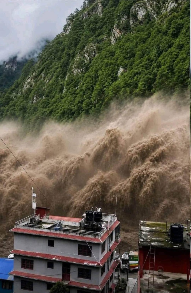 Flood Surge Wave
